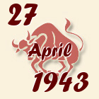Bik, 27 April 1943.
