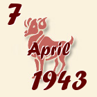 Ovan, 7 April 1943.
