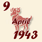 Ovan, 9 April 1943.