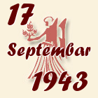 Devica, 17 Septembar 1943.