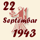 Devica, 22 Septembar 1943.