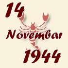 Škorpija, 14 Novembar 1944.