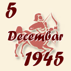 Strelac, 5 Decembar 1945.
