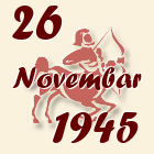 Strelac, 26 Novembar 1945.