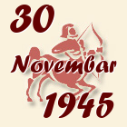 Strelac, 30 Novembar 1945.