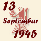 Devica, 13 Septembar 1945.