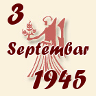 Devica, 3 Septembar 1945.