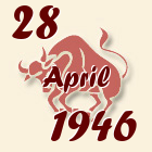 Bik, 28 April 1946.