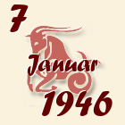 Jarac, 7 Januar 1946.
