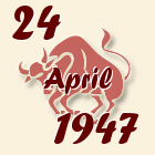 Bik, 24 April 1947.