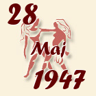 Blizanci, 28 Maj 1947.