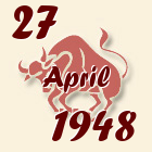 Bik, 27 April 1948.
