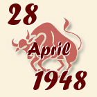 Bik, 28 April 1948.