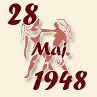 Blizanci, 28 Maj 1948.