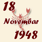 Škorpija, 18 Novembar 1948.