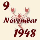 Škorpija, 9 Novembar 1948.