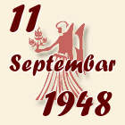 Devica, 11 Septembar 1948.
