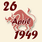Bik, 26 April 1949.