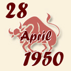 Bik, 28 April 1950.