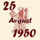 Devica, 25 Avgust 1950.