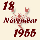 Škorpija, 18 Novembar 1955.