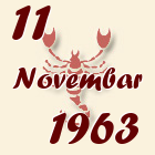 Škorpija, 11 Novembar 1963.