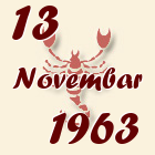 Škorpija, 13 Novembar 1963.