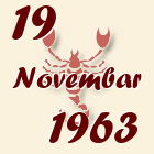 Škorpija, 19 Novembar 1963.
