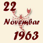 Škorpija, 22 Novembar 1963.