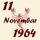 Škorpija, 11 Novembar 1964.