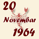 Škorpija, 20 Novembar 1964.