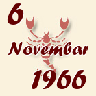 Škorpija, 6 Novembar 1966.