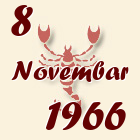 Škorpija, 8 Novembar 1966.
