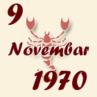 Škorpija, 9 Novembar 1970.