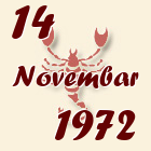 Škorpija, 14 Novembar 1972.