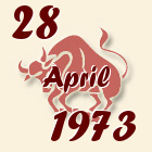 Bik, 28 April 1973.