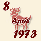 Ovan, 8 April 1973.
