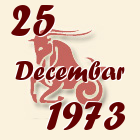 Jarac, 25 Decembar 1973.