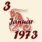 Jarac, 3 Januar 1973.