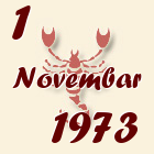 Škorpija, 1 Novembar 1973.
