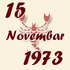 Škorpija, 15 Novembar 1973.
