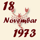 Škorpija, 18 Novembar 1973.