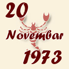 Škorpija, 20 Novembar 1973.