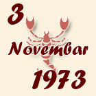 Škorpija, 3 Novembar 1973.