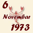 Škorpija, 6 Novembar 1973.