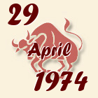 Bik, 29 April 1974.