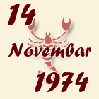 Škorpija, 14 Novembar 1974.