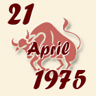 Bik, 21 April 1975.
