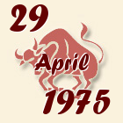 Bik, 29 April 1975.