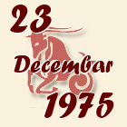 Jarac, 23 Decembar 1975.